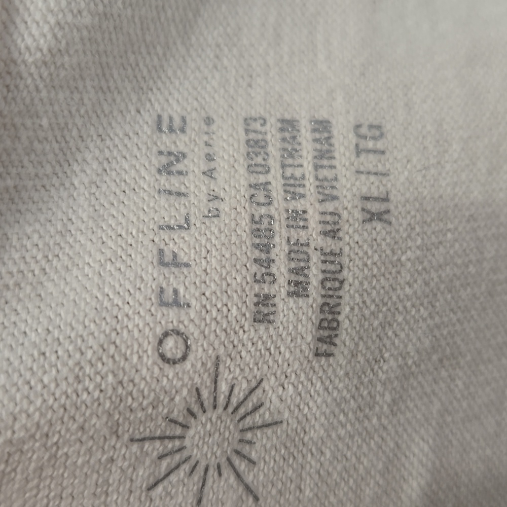 OFFLINE By Aerie Wow! Waffle Henley T-Shirt - Picture 12 of 13